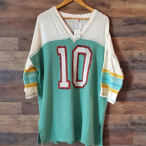 XS NWT Free people Game plan tee - Picture 3 of 6